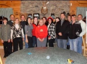 Baird family large group indoors
